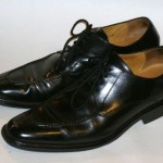 Mens COLE HAAN Black Leather Nike Air Lace Up OXFORDS Sz 15 M