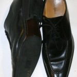Mens COLE HAAN Black Leather Nike Air Lace Up OXFORDS Sz 15 M