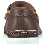 Timberland Mens Brig 2 – Eye Leather Boat Shoe Shoes 29574 Brown New