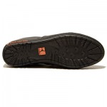 $225 Hugo Boss ORANGE Label Sneakers Black Mens Shoes 9 42 Trainers Walking .5