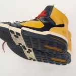 Mens DIESEL High Top Sneaker Shoes I’m Pression Mid Red Blue Mustard Yellow 11