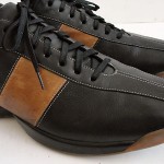 COLE HAAN CITY NIKE AIR Black & Brown Leather Fashion Lace Up Sneakers 11M