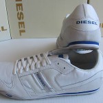 Diesel  Gunner White Sneakers. Size US 13  EU 47