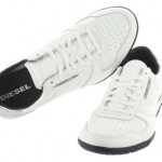 Diesel Spin Y00668-PS147-T1003 White Leather Casual Fashion Shoes Men