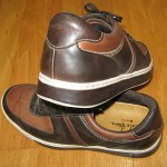 COLE HAAN G SERIES BROWN LEATHER SNEAKERS CASUAL SHOES SIZE 7.5 M