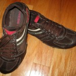 Diesel PARANDY Mens Brown Leather & Suede Casual Lace Up Oxfords Size 10.5 EUC