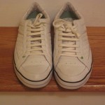 Men’s Hugo Boss Apache Sneakers Leather White 9 D $225 Worn Once! EUC!!!