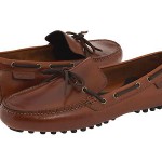 Cole Haan Mens Air Grant Papaya Brown Driving Drivers Loafers Slip-On Shoes