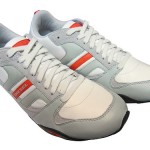 Diesel Mens Gunner Y00326 PS873 H4483 Gray Orange Lace Up Sneakers Shoes Sz 11