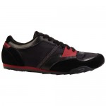 Diesel Mens Matthew Y00509 PR633 H2177 Black Red Lace Up Fashion Sneakers Shoes