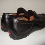 Cole Haan Black Leather Driver Slip On Loafers Mens Sz.11.5 M Worn 1X