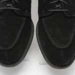 NICE! Mens shoes COLE HAAN black suede leather MADE IN USA lace oxfords sz 8 D