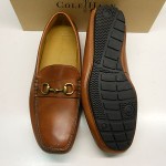 NEW COLE HAAN PASEO BIT  BRITISH TAN LEATHER DRIVING MOCS WITH METAL BIT