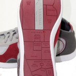 NEW DIESEL TELL RED GRAY MEN’S CASUAL SNEAKER SHOES SIZE 12 MSRP $100