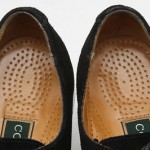 NICE! Mens shoes COLE HAAN black suede leather MADE IN USA lace oxfords sz 8 D