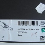 HUGO BOSS MENS DOVRO US Black  . Size 7