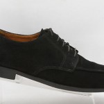 NICE! Mens shoes COLE HAAN black suede leather MADE IN USA lace oxfords sz 8 D