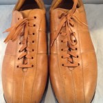 COLE HAAN – NIKE AIR Mens Tan Leather Casual Oxford Shoes Size 9.5 M Medium