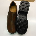 NEW COLE HAAN ZENO TORTOISE BROWN LEATHER CENTER STITCH SLIP ON CASUAL SHOES