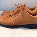 COLE HAAN – NIKE AIR Mens Tan Leather Casual Oxford Shoes Size 9.5 M Medium