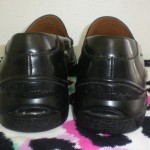black COLE HAAN with NIKE AIR smooth leather loafers SIZE 11 driving shoes