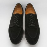 NICE! Mens shoes COLE HAAN black suede leather MADE IN USA lace oxfords sz 8 D