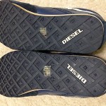DIESEL Runaway Sneakers leather Blue Size 10