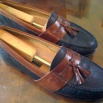 “VINTAGE” BEAUTIFUL & CLEAN TWO~TONE COLE HAAN THREADED TASSEL LOAFER SZ11(M)WOW