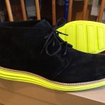 NEW Cole Haan Lunargrand Chukka Sz. 9.5 Black Suede Volt 10