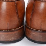 COLE HAAN 10 brown leather NIKE AIR tassel loafer moc toe slip on shoe C09302