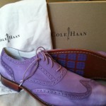 Mens Air Colton Cole Haan grape/nubuck sz 10.5 Brand New