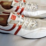 HUGO BOSS Men’s Athletic Leather Sneaker Shoes Mint Clean Cond Size 44 Eur 11 US