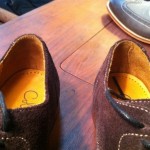 Men’s Cole Haan Brown Suede Wingtip Oxfords, New Never Worn, 8 M