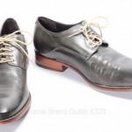 COLE HAAN 11 green leather NIKE AIR COLTON plain toe oxford blucher shoe C09580