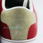 HUGO BOSS GREEN LABEL MICKS RED GOLF SHOES SNEAKERS LEATHER NEW SZ 10 43