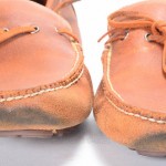 COLE HAAN 9.5 brown suede NIKE AIR driving moccasin loafer moc toe shoe C10068