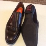 COLE HAAN G-SERIES MENS 10.5 M BROWN LEATHER LOAFERS SLIPONS POINTY ECU