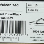 VANS 159 VULCANIZED SNORKEL BLUE VN-0RQN6LW AUTHENTIC SHOES MEN