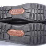 COLE HAAN COLLECTION 8 black leather NIKE AIR moc toe loafer shoe C06218 NEW
