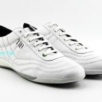 HUGO BOSS GREEN LABEL GILMOUR NEO WHITE SHOES SNEAKERS LEATHER NEW SZ 10 43