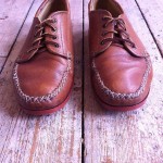 Quoddy Maliseet Oxford / Camp Sole UK8 US9 Tan Oi Polloi Handmade Clarks