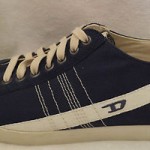 Diesel Men’s Canvas Tennis Shoes – Nwob M