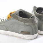 DIESEL 10.5 olive night green leather MIDDAY high mid top sneaker shoe $165 NIB