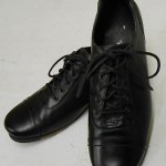 DIESEL “LOUIE” Black Leather w/Rubber Sole Shoes – Sz 13 (item #F041)
