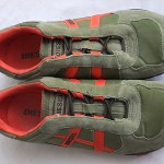 DIESEL “Zach”  Olive/Orange Mesh/Suede Leather Mens sz. 10 1/2 M