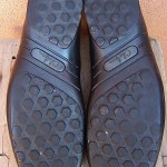 MENS DRESS SHOE COLE HAAN SIZE 9.5M BROWN LEATHER CASUAL SLIP ON DRIVER LOAFERS