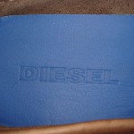 NIB $165 Mens Diesel “Onestyle” Brunette Leather Loafers Shoes Boots VERY NICE!