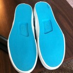 Vtg. 2007 Vans Authentic SF Duke Kahanamoku Lake Blue /True White Slip On Mint!!