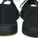AUTHENTIC Clarks Original Desert Boot Low Black Suede # 38205 men sz 13