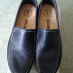 Clarks ‘Graciosa’ Black Leather Driving, Moc Loafers, Shoes Mens NIB Size 10 m